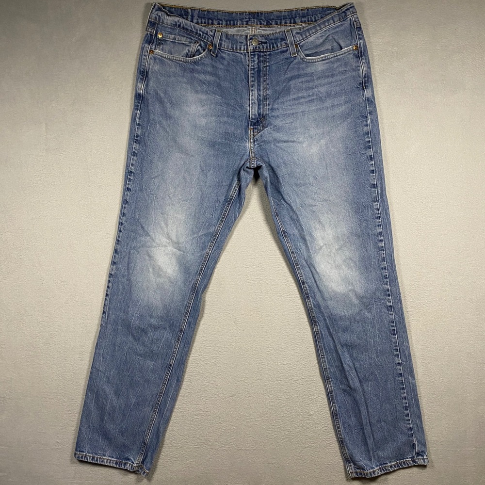 Levis 511 Slim Fit Jeans Mens 38x34 Blue Denim Medium Wash Stretch 18181-0062
